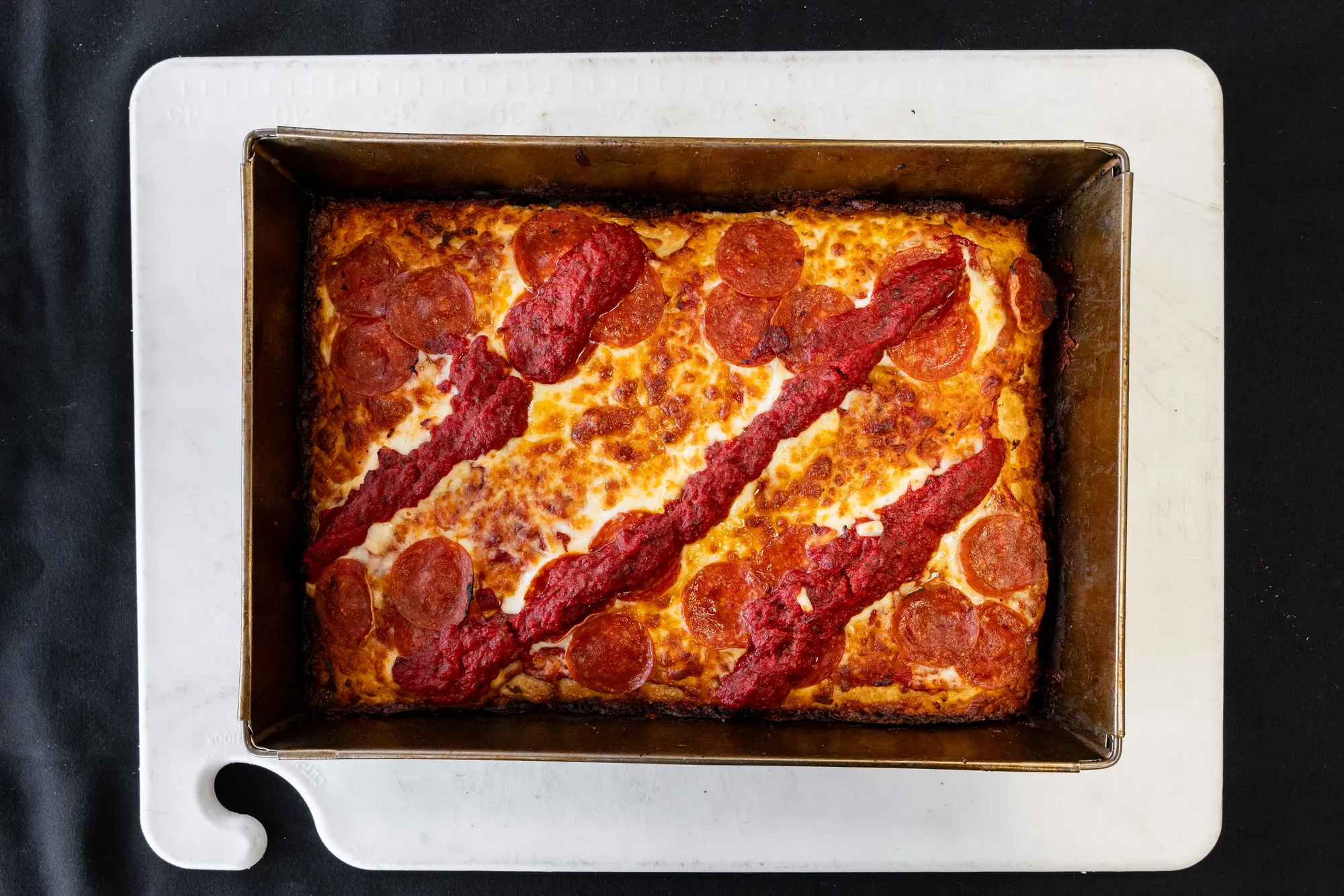Detroit Style Pizza